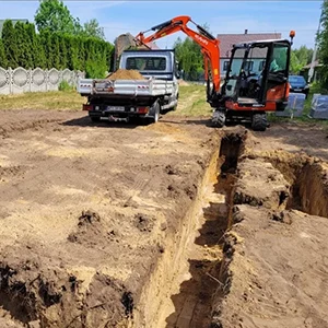 Wykopy pod fundamenty